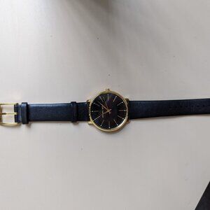 Black and Gold Michael Kors Watch